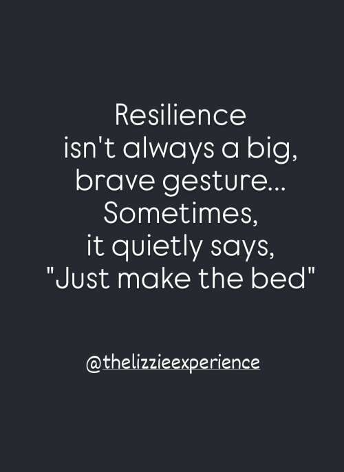The Correlation Between Making Your Bed and Resilience