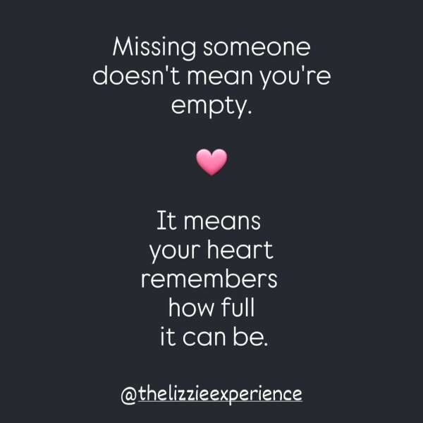 Missing Him…or the Idea of Him?