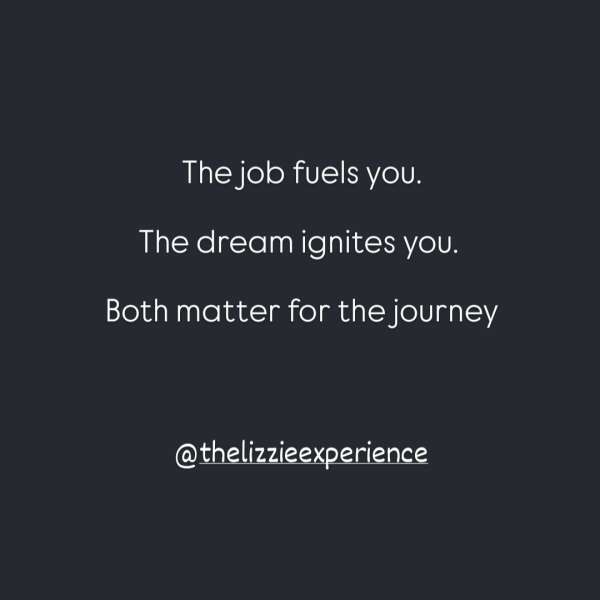 Balancing the Job That Pays with the Dream That Excites