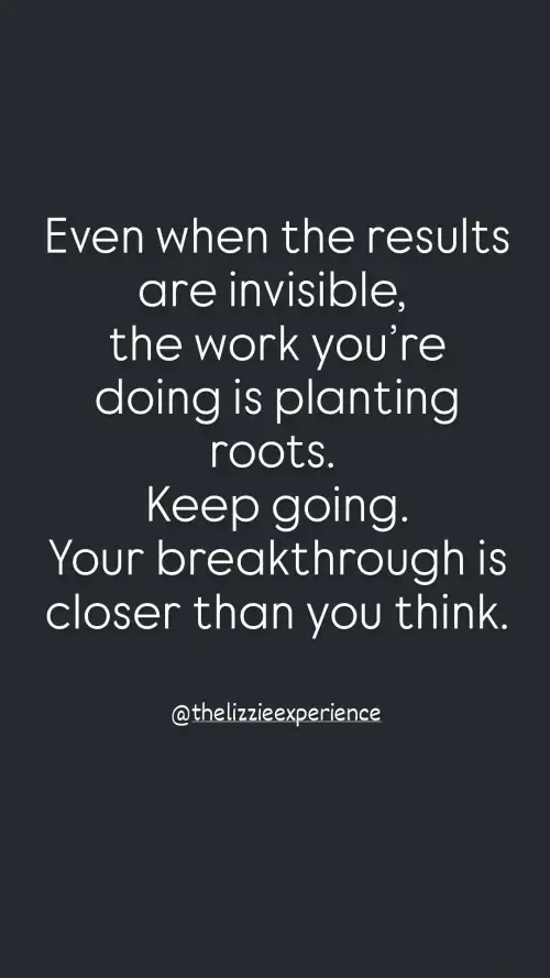 An Encouragement