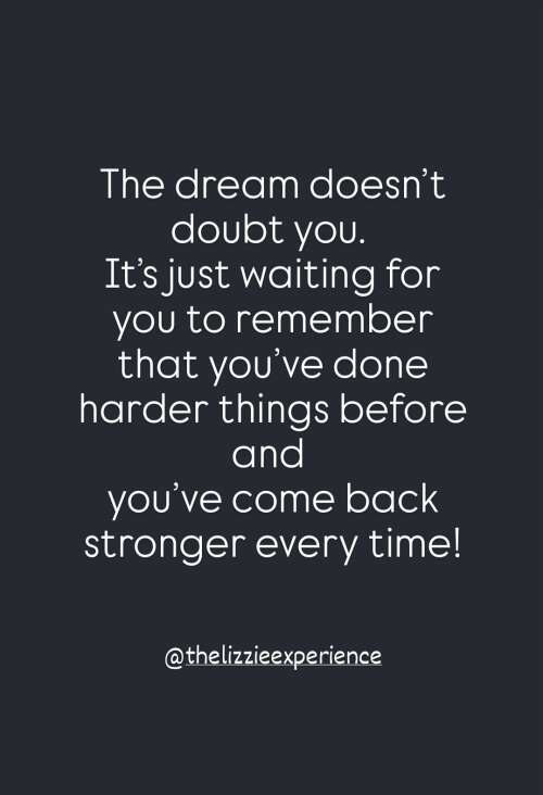 🌙 When You Start Doubting Your Own Dream