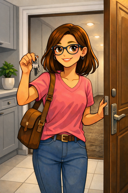 She's got the keys 🔑