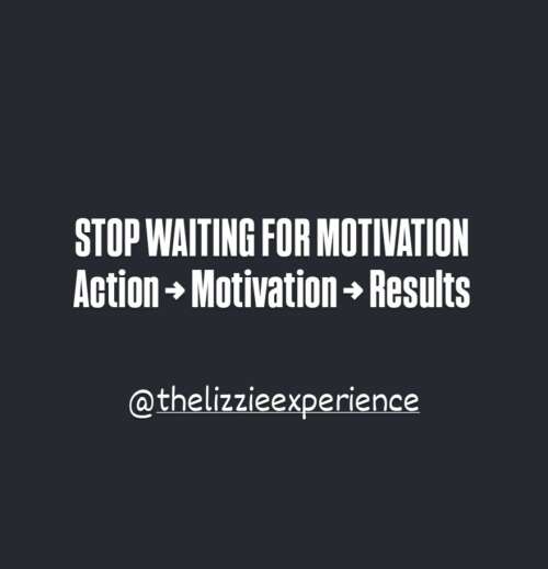 Motivation Isn't the Beginning