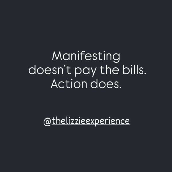 When "Manifesting" Misses the Point