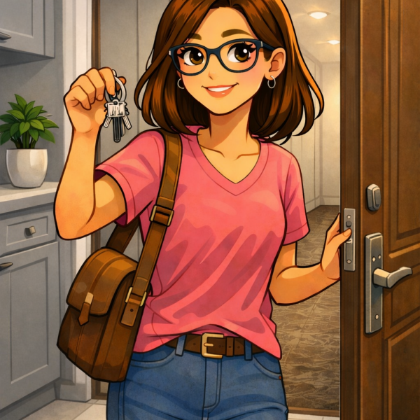 She's got the keys 🔑